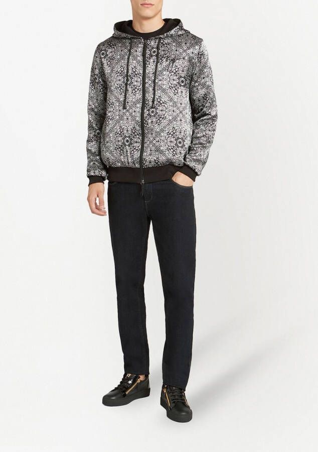 Giuseppe Zanotti Jack met capuchon Zwart