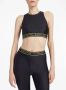 Giuseppe Zanotti Top met logoband Zwart - Thumbnail 3