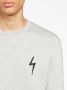 Giuseppe Zanotti Sweater met geborduurd logo Grijs - Thumbnail 5