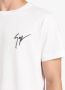 Giuseppe Zanotti T-shirt met geborduurd logo Wit - Thumbnail 5