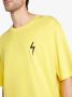Giuseppe Zanotti T-shirt met logopatch Geel - Thumbnail 5