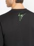 Giuseppe Zanotti T-shirt met logoprint Zwart - Thumbnail 5