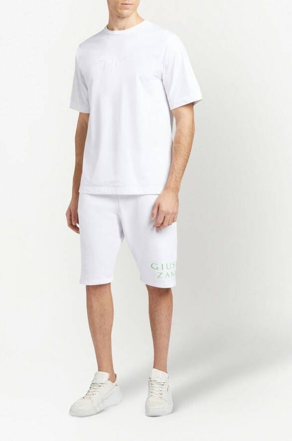 Giuseppe Zanotti T-shirt met uitgesneden detail Wit
