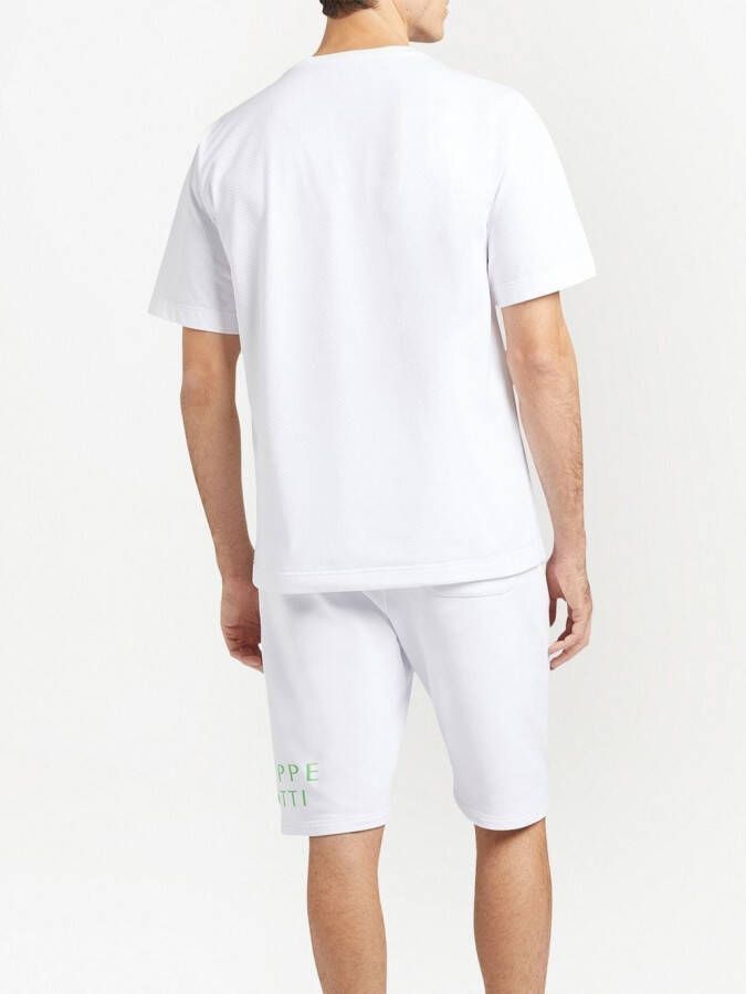 Giuseppe Zanotti T-shirt met uitgesneden detail Wit