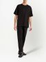 Giuseppe Zanotti T-shirt verfraaid met kristallen Zwart - Thumbnail 2