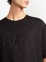 Giuseppe Zanotti T-shirt verfraaid met kristallen Zwart - Thumbnail 5