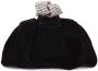 Giuseppe Zanotti Tobiko fluwelen clutch Zwart - Thumbnail 3