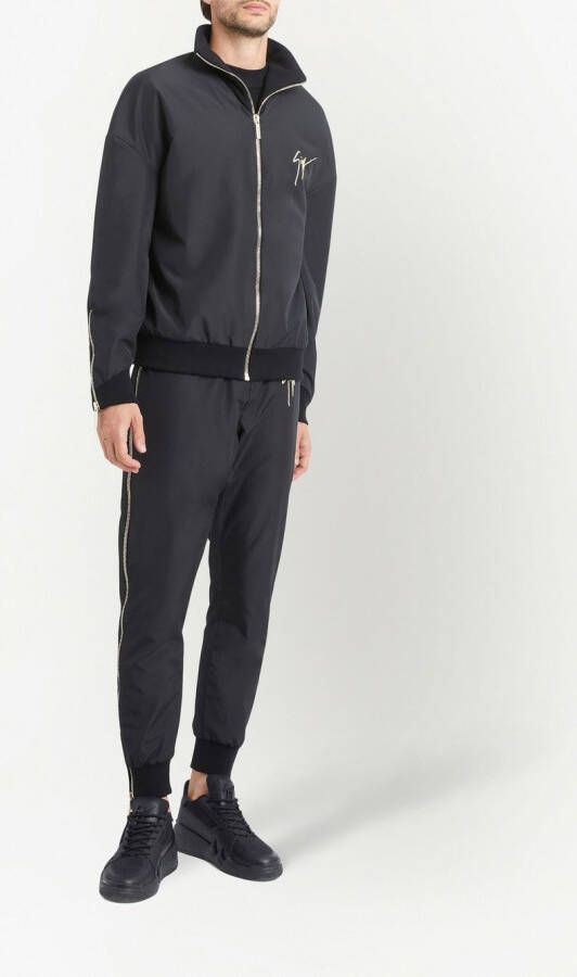 Giuseppe Zanotti Trainingsbroek met logoprint Zwart