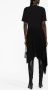 Givenchy Asymmetrische midi-jurk Zwart - Thumbnail 4