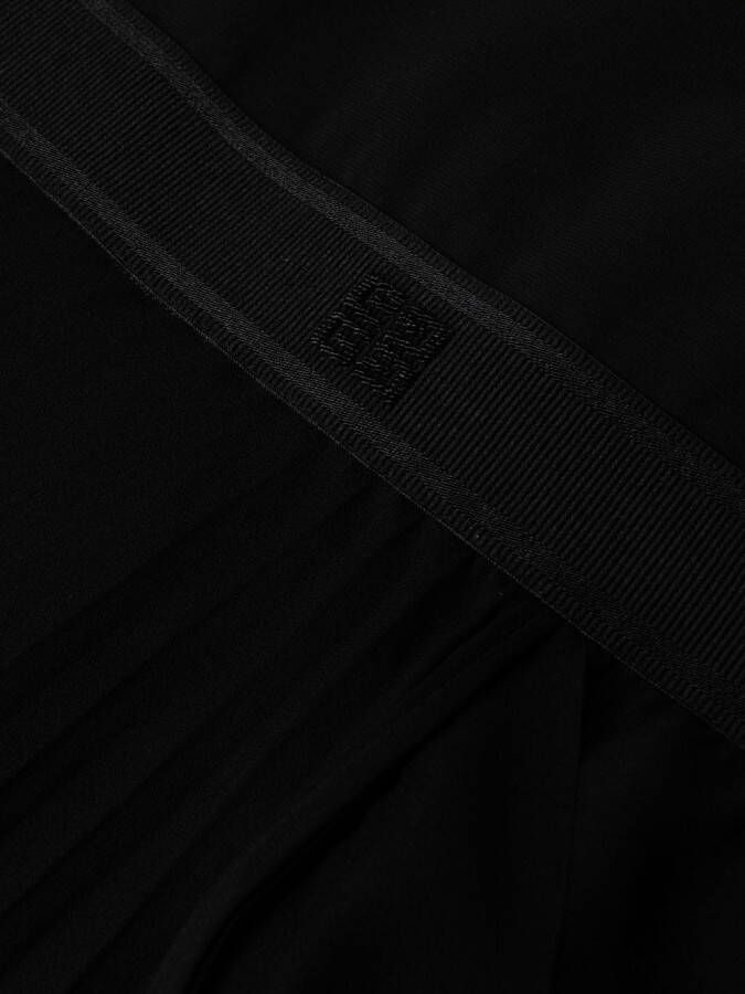 Givenchy Asymmetrische midi-jurk Zwart
