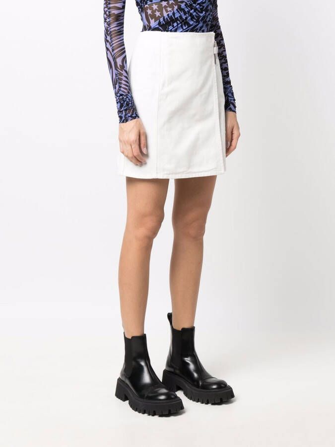 Givenchy Asymmetrische rok Wit