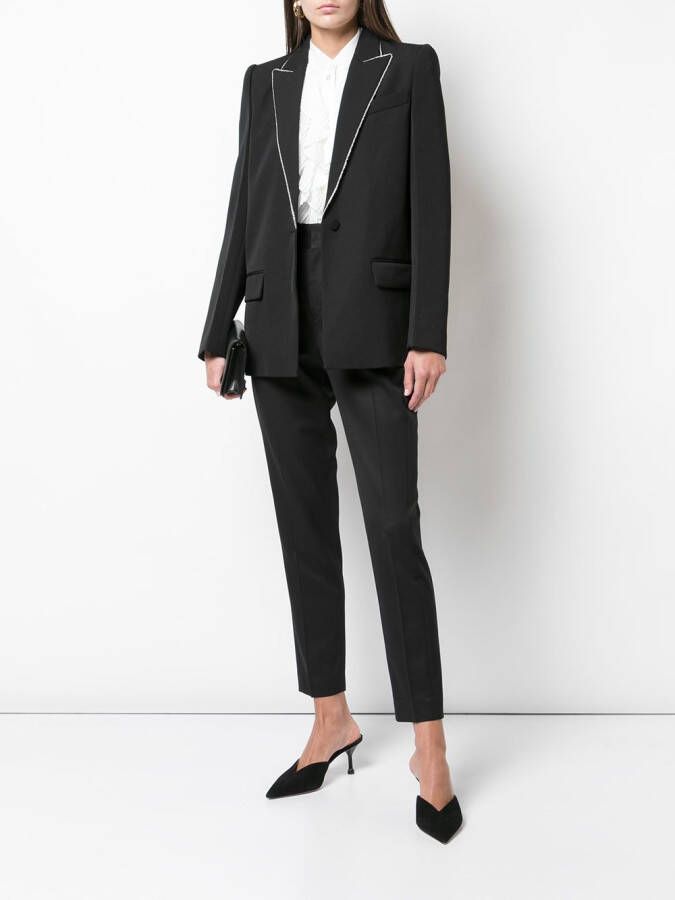 Givenchy Blazer met metalen afwerking Zwart