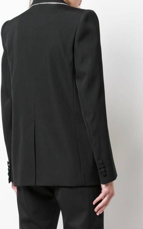Givenchy Blazer met metalen afwerking Zwart