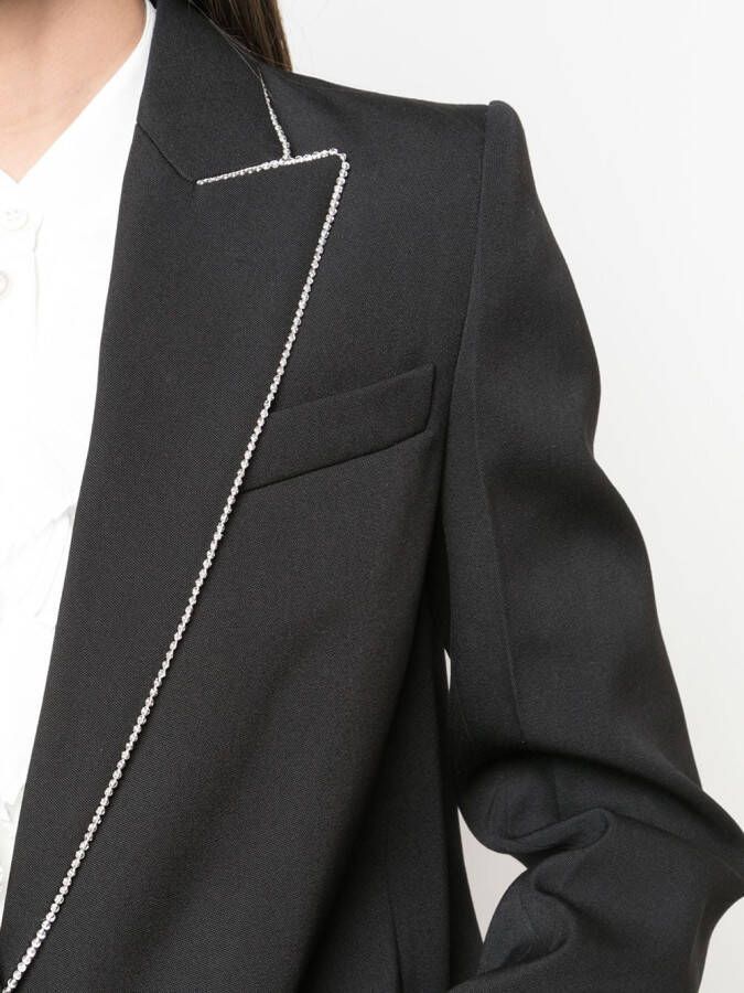Givenchy Blazer met metalen afwerking Zwart