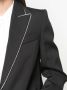 Givenchy Blazer met metalen afwerking Zwart - Thumbnail 4