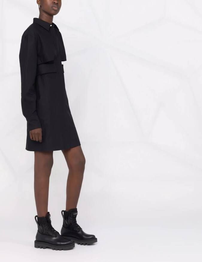 Givenchy Blousejurk met A-lijn Zwart