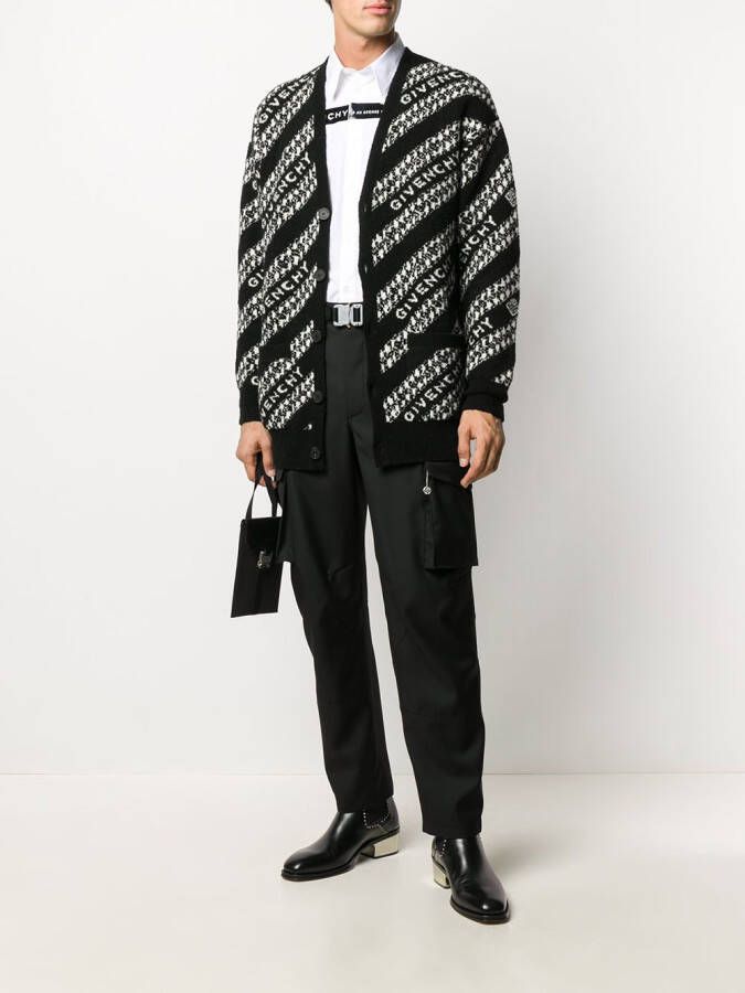 Givenchy Broek met cargo zak Zwart