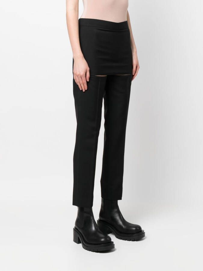 Givenchy Broek met rok detail Zwart