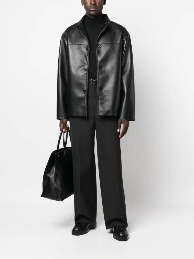 Givenchy Broek met wijde pijpen Zwart