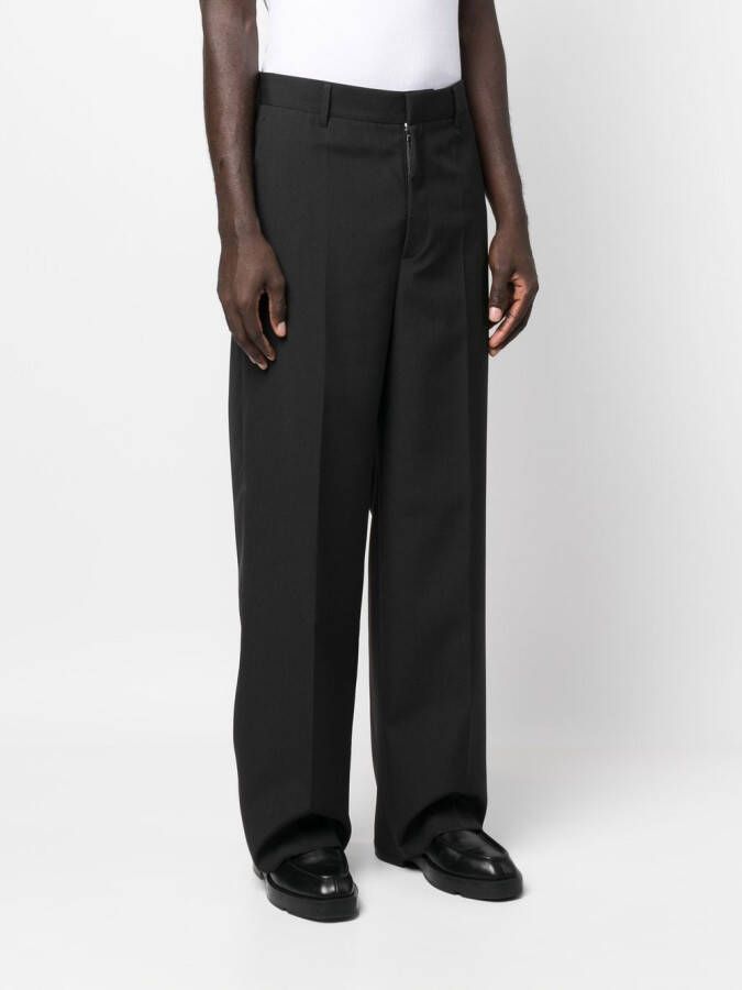 Givenchy Broek met wijde pijpen Zwart