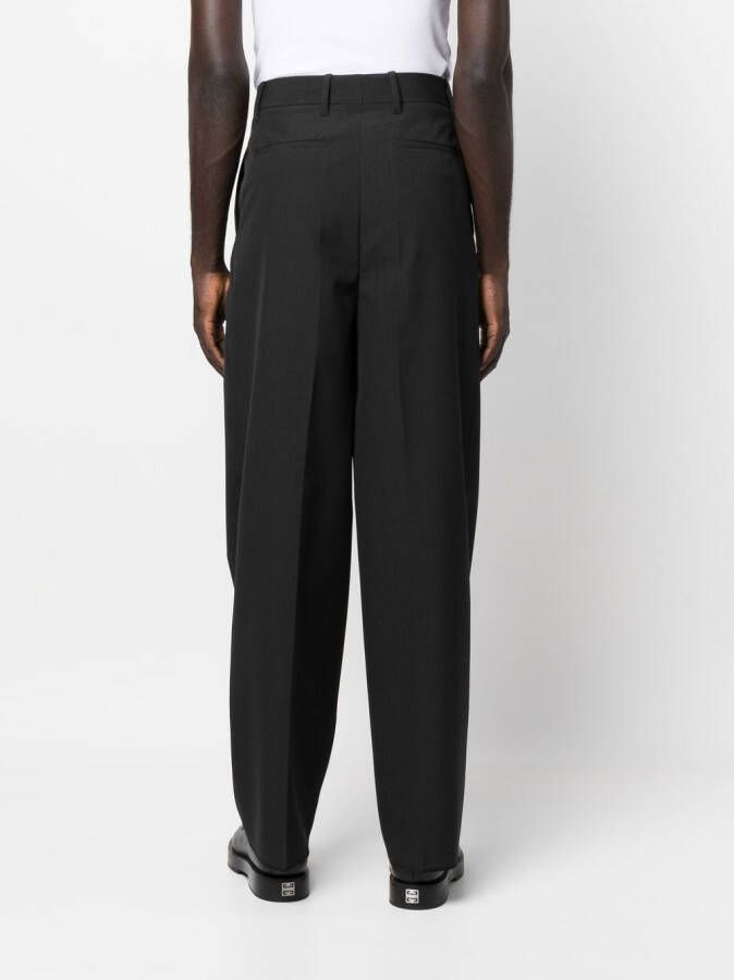 Givenchy Broek met wijde pijpen Zwart