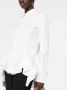 Givenchy Blouse met afwerking van peplum Wit - Thumbnail 3