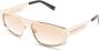 Givenchy Zonnebril met rechthoekig montuur Goud - Thumbnail 2