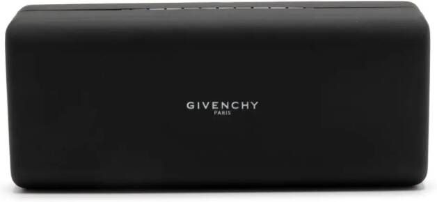 Givenchy Zonnebril met rechthoekig montuur Zwart