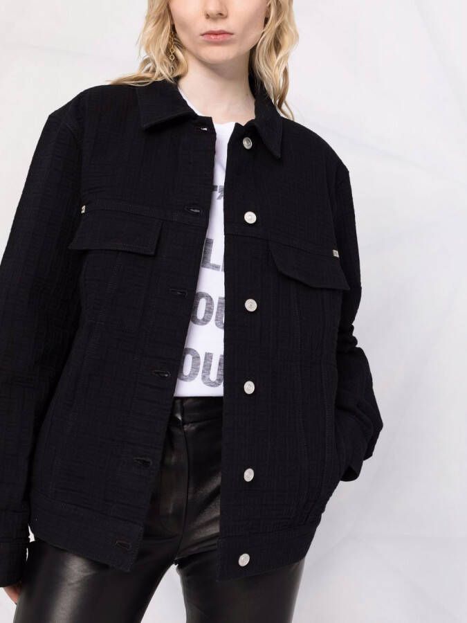 Givenchy Denim jack Zwart