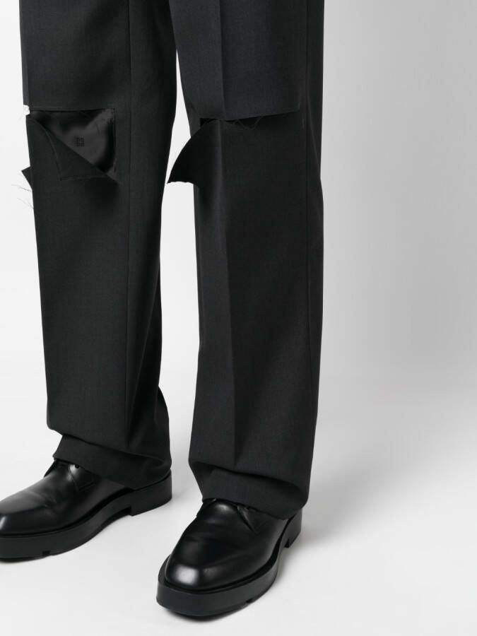 Givenchy Gerafelde broek Grijs