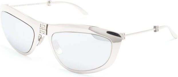Givenchy Eyewear 4G zonnebril met opvouwbaar montuur Grijs
