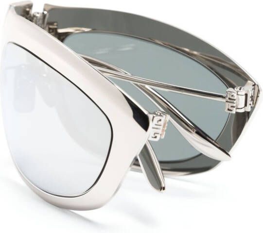 Givenchy Eyewear 4G zonnebril met opvouwbaar montuur Grijs