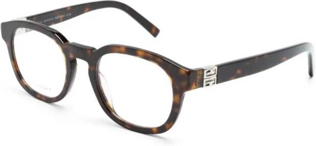 Givenchy Eyewear Bril met rond montuur Bruin