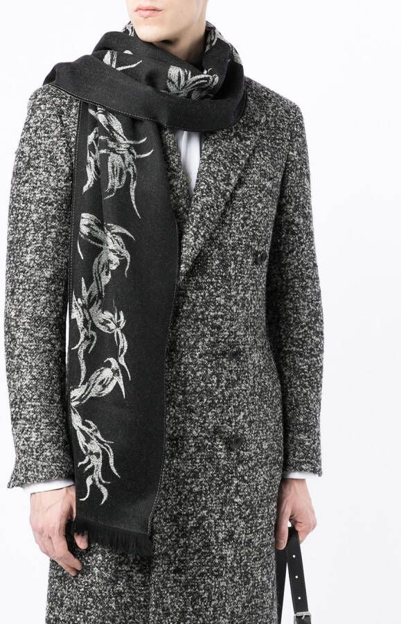 Givenchy Gebreide sjaal Zwart