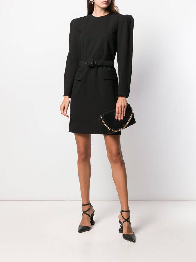 Givenchy Gestructureerde jurk Zwart