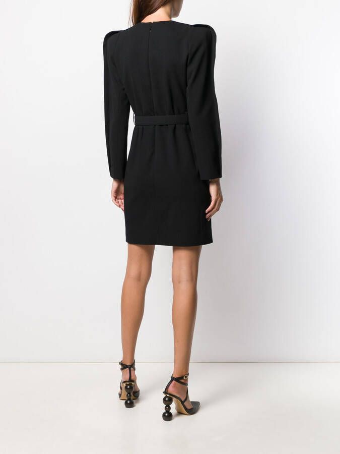 Givenchy Gestructureerde jurk Zwart