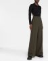 Givenchy Flared broek Groen - Thumbnail 4