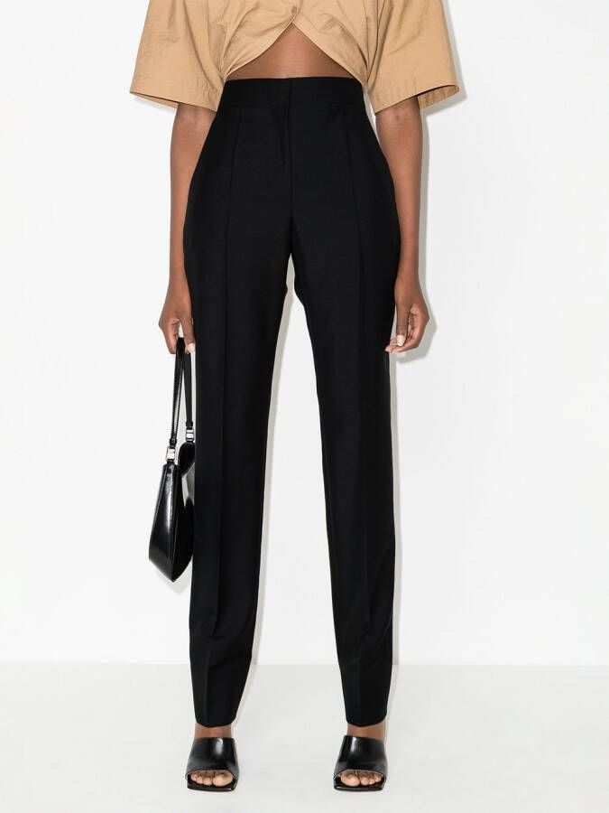 Givenchy High waist plooibroek Zwart
