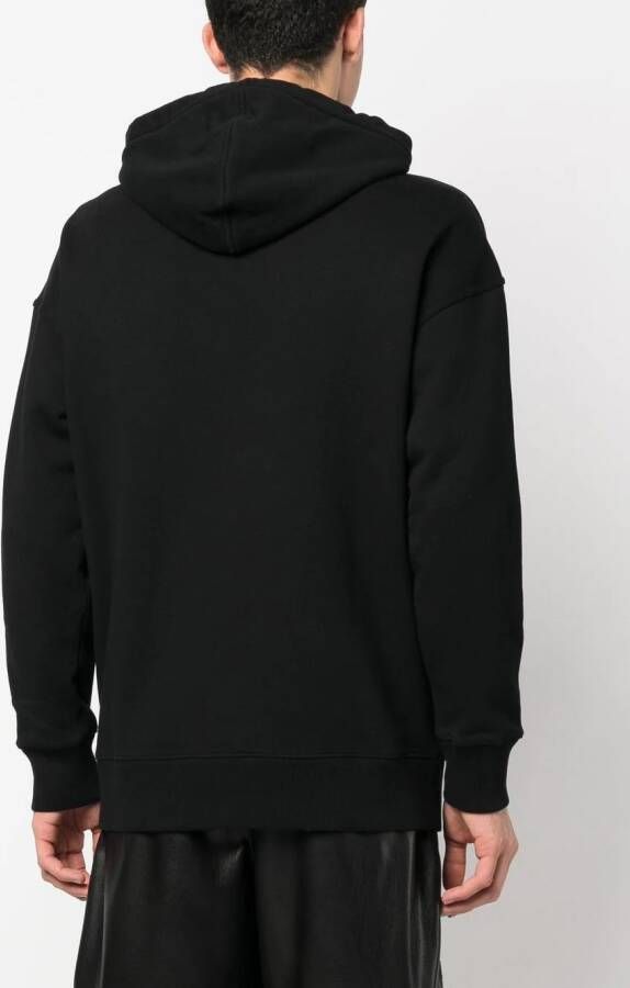 Givenchy Hoodie met logoprint Zwart