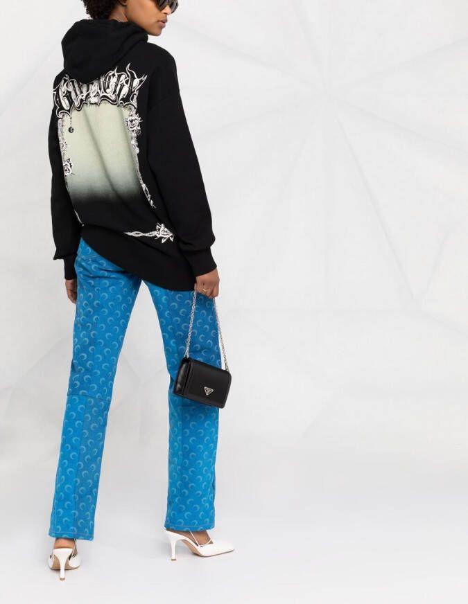 Givenchy Hoodie met print Zwart
