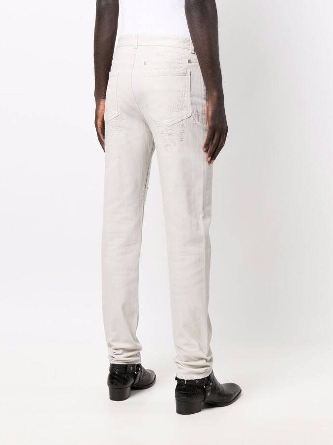 Givenchy Jeans met gerafeld-effect Wit