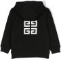 Givenchy Kids Hoodie met logoprint Zwart - Thumbnail 2