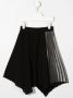 Givenchy Kids Asymmetrische plooirok Zwart - Thumbnail 2