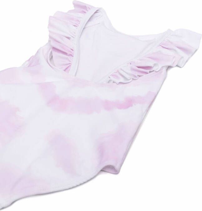 Givenchy Kids Badpak met ruches Roze