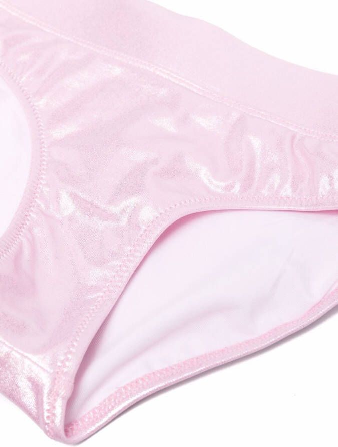 Givenchy Kids Bikini met logoprint Roze