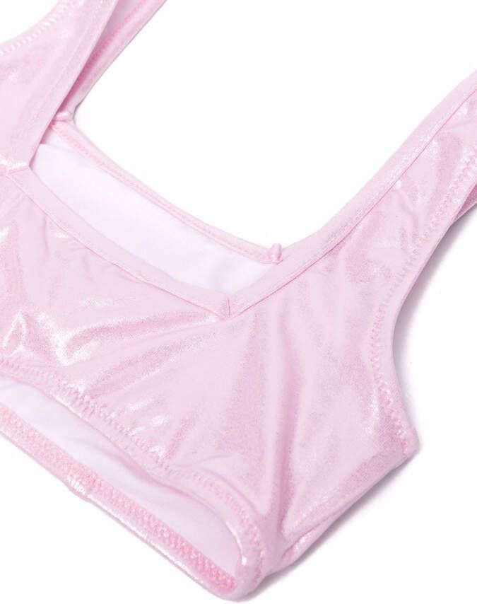 Givenchy Kids Bikini met logoprint Roze