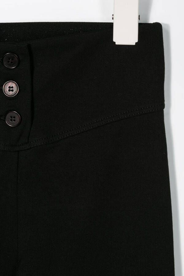 Givenchy Kids Broek met logoband Zwart