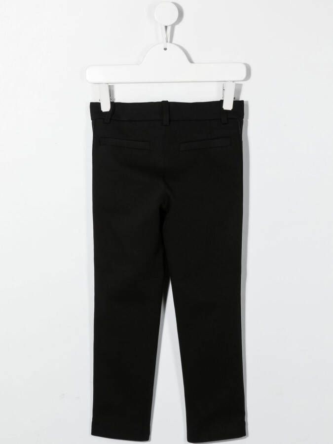 Givenchy Kids Broek met logoband Zwart
