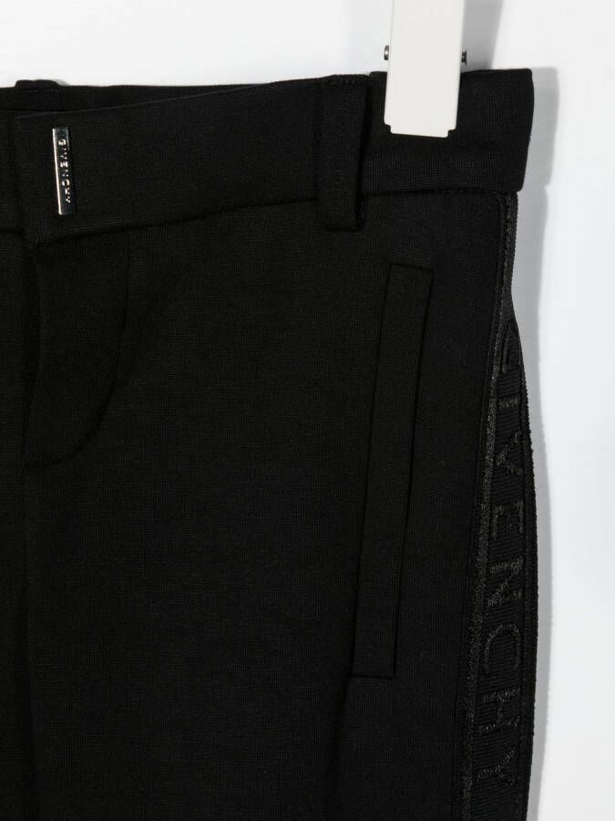 Givenchy Kids Broek met logoband Zwart