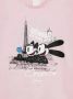 Givenchy Kids T-shirt van biologisch katoen Roze - Thumbnail 3